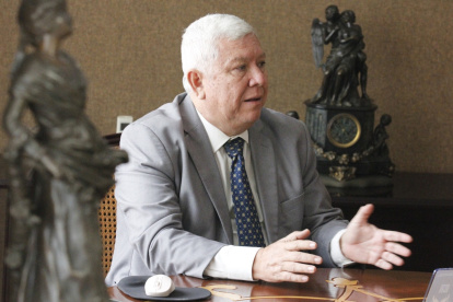 Fausto Ortiz, presidente de la Bolsa de Valores de Guayaquil (BVG).