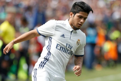 Sergio Díaz, jugador de Barcelona SC, tuvo un paso por la institución del Real Madrid.