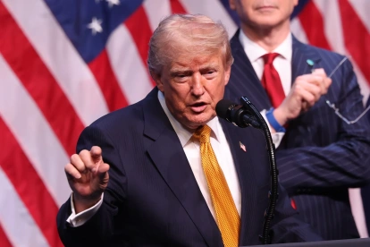 El presidente de Estados Unidos, Donald Trump.