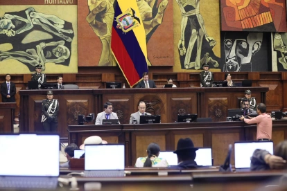 Imagen de la sesión anterior del Pleno de la Asamblea Nacional, previo al debate de nuevos proyectos de ley previstos para la próxima convocatoria.