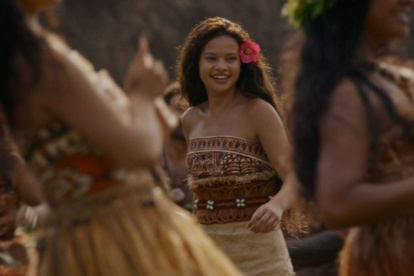 Catherine Lagaʻaia en su papel de Moana.