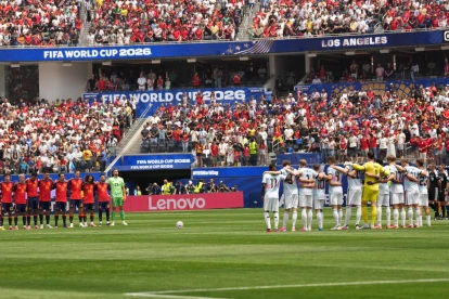 El Mundial 2026 ya tuvo un minuto de silencio en el España - Bélgica. Habrá otro en el partido de Francia en semifinales.