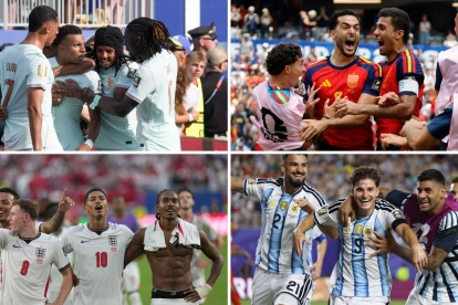 Las selecciones de Francia, España, Inglaterra y Argentina están en semifinales del Mundial 2026.