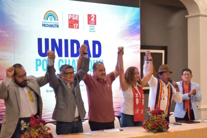 En Guayas, Unidad Popular competirá en alianza con Pachakutik.