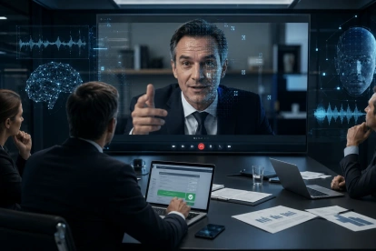 La inteligencia artificial ya permite crear deepfakes interactivos en tiempo real, capaces de suplantar la identidad de ejecutivos durante videollamadas.
