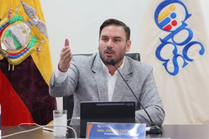 Andrés Fantoni es el presidente del Consejo de Participación Ciudadana.
