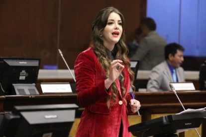Mónica Palacios sustentó la acusación contra Inés Manzano durante el inicio del juicio político en la Comisión de Fiscalización.
