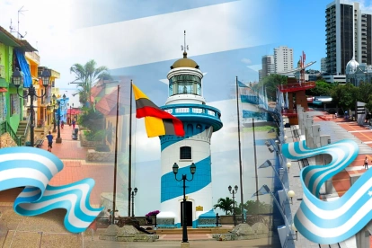 Guayaquil ofrece varios sitios turísticos gratuitos por sus fiestas.
