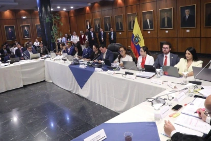 La audiencia registró un cruce entre Mónica Palacios y Ferdinan Álvarez por la actuación de Inés Manzano durante la sesión virtual.