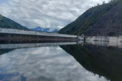 Hasta las 22:00 de este 14 de julio, la cota del embalse se ubicó en 2.152,4 metros sobre el nivel del mar (msnm).