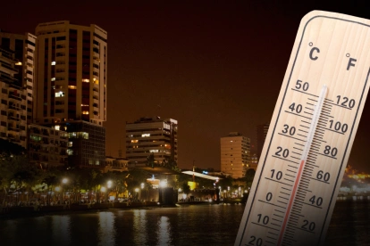 La presencia de viento, la disminución de la humedad y el despeje del cielo durante la noche contribuyen a que el ambiente se sienta más fresco en Guayaquil.
