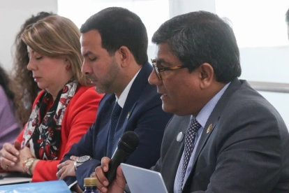 El encuentro se realizó de forma telemática y contó con la participación del ministro de Producción, Luis Alberto Jaramillo.