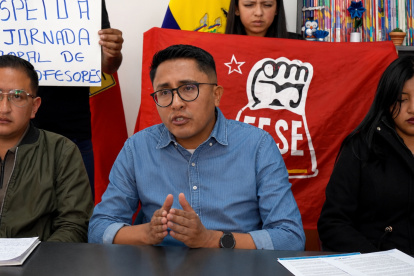 Andrés Quishpe anunció una movilización hacia la Corte Constitucional por el Acuerdo Ministerial 0045-A.