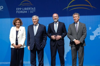 Representantes del espectro político del centro-derecha de Europa e Iberoamérica se citaron este miércoles en Madrid.