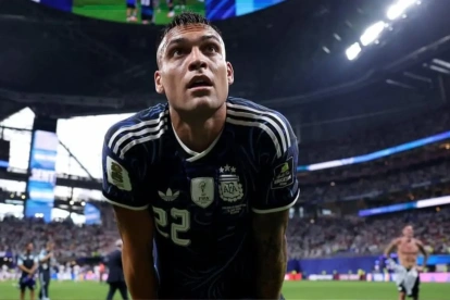 Lautaro Martínez será el único jugador del Inter en la final del mundial.