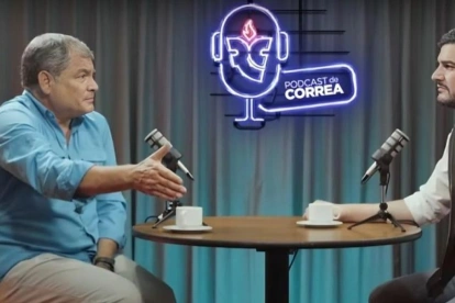 Rafael Correa y Aquiles Álvarez han mostrado tener buena relación.