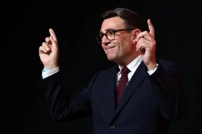 Andy Burnham, futuro primer ministro británico y uno de los políticos más populares de Reino Unido en los últimos tiempos, según las encuestas.