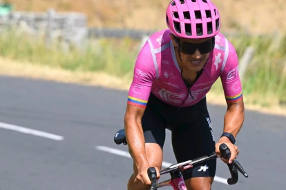 El ecuatoriano Richard Carapaz en el Tour de Francia 2026.