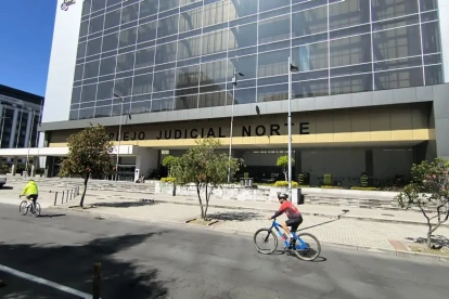 Edificio de Complejo Judicial Norte, en la ciudad de Quito.
