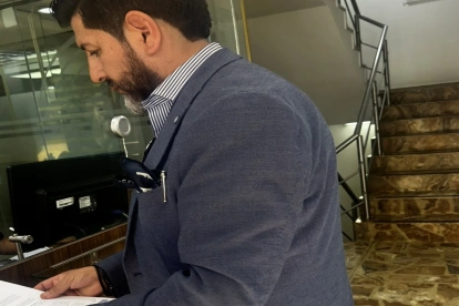 El abogado Washington Andrade dijo que la organización que busca revocar el mandato a Noboa presentó un recurso en el CNE.