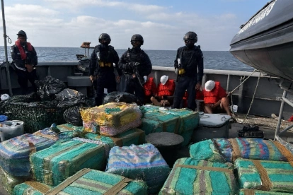 Referencial. La droga fue incautada en el mar ecuatoriano.