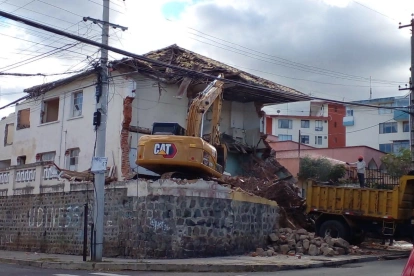 El inmueble patrimonial privado está en las calles Madrid y Tolosa, en el barrio La Floresta.