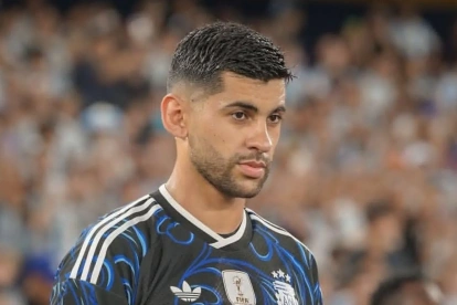 Romero fue el único jugador en negarle el saludo a Trump.