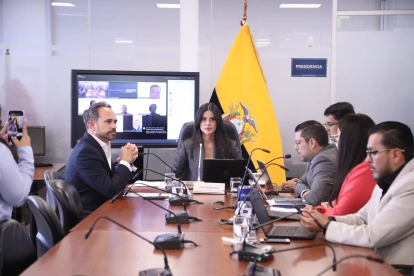 La Comisión de Transparencia recibió a un experto internacional para fortalecer la ley contra el reclutamiento de menores.