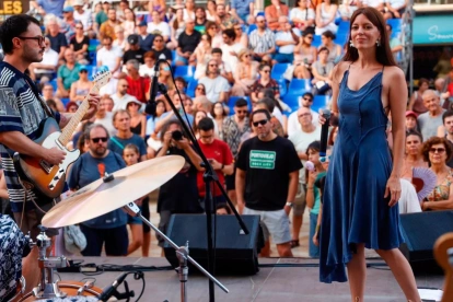 La cantante ecuatoriana Paola Navarrete se presentó este 20 de julio en el festival La Mar de Músicas, en España.