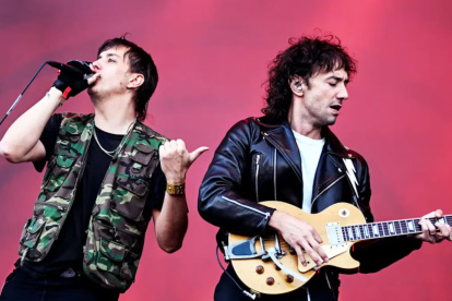 La banda estadounidense The Strokes.