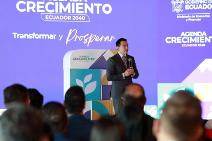 Noboa presentó la Agenda Ecuador 2040 en Carondelet para impulsar inversión, empleo y producción.