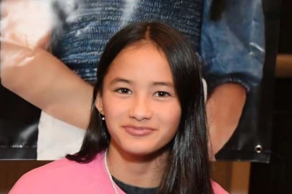 Kaylee Hottle, actriz conocida por su papel en la saga Godzilla, en una imagen de archivo.
