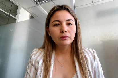 Vanessa Estefanía Villavicencio expuso ante la Comisión de Transparencia las observaciones del Ministerio de Salud al proyecto de ley.