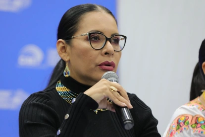 Diana Atamaint permaneció al frente del Consejo Nacional Electoral desde 2018.