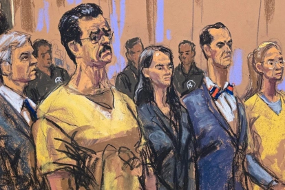 Nicolás Maduro y Cilia Flores comparecieron ante un tribunal federal de Nueva York durante una nueva audiencia del proceso judicial.