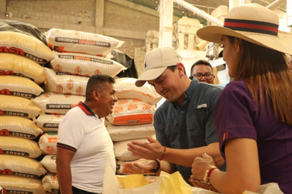 Comercialización. Gobierno ecuatoriano anuncia que envíos de arroz a Colombia iniciarán en dos días.