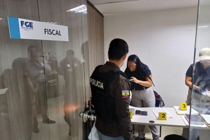 El allanamiento a la oficina de la fiscal se registró este miércoles 22 de julio.