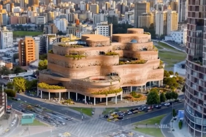 ‘Estratos Vivos’, del equipo SANAA-A0-CPA-JHS, fue elegido en la última fase del concurso para diseñar el MuNa, agregada por el Gobierno.
