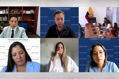 Comisión de Justicia analizó una reforma sobre violencia digital y recibió observaciones a cambios en la Escuela Judicial.