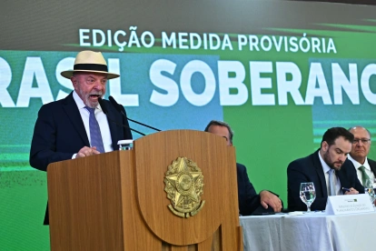 El presidente de Brasil, Luiz Inácio Lula da Silva.