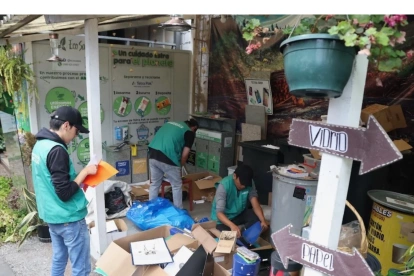 El Laboratorio de Reciclaje está en los Shyris, norte de Quito. Es un espacio en donde ofrecen un 'tour verde'.