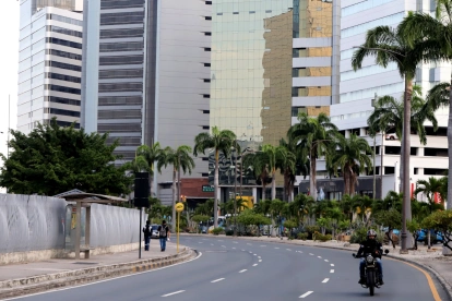En el parterre de la avenida Francisco de Orellana se plantea uno de los tramos del corredor para fomentar la caminabilidad, la movilidad activa y el cuidado del ambiente.