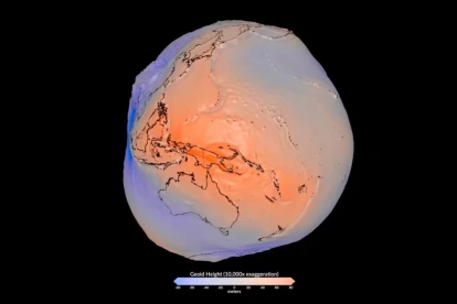 La NASA revela la verdadera forma de la Tierra con una nueva imagen.