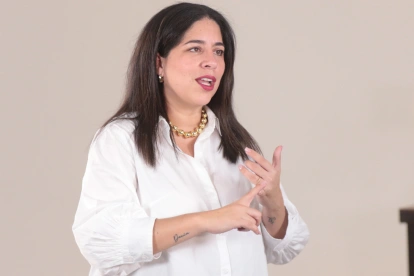 Mónica Luzárraga es abogada de profesión y busca llegar a la Alcaldía de Guayaquil, en las elecciones del próximo 29 de noviembre.
