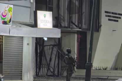 Machala: atentado con explosivos contra una Unidad Judicial alarma a moradores.