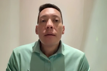 Imagen mejorada con IA: Cristian Zamora reapareció en redes con un mensaje aclarando sobre su estado de salud.