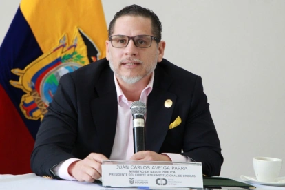 Juan Carlos Aveiga asumió el Ministerio de Salud el 10 de julio de 2026.