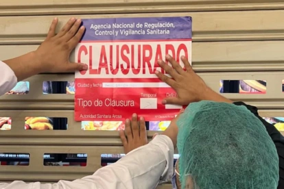 Referencial. El Arcsa realizó la clausura del sitio.