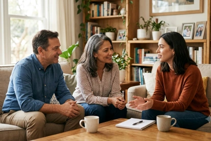 Una conversación honesta puede ayudar a fortalecer la relación entre padres e hijos.