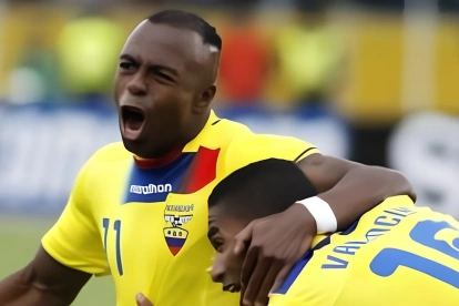 Christian Benítez, exjugador de la Selección de Ecuador.